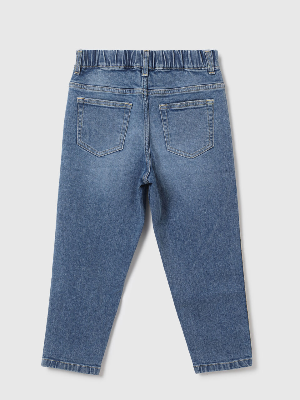 BAGGY JEANS WITH POCKETS & SIDE OVERLOCK image number 2