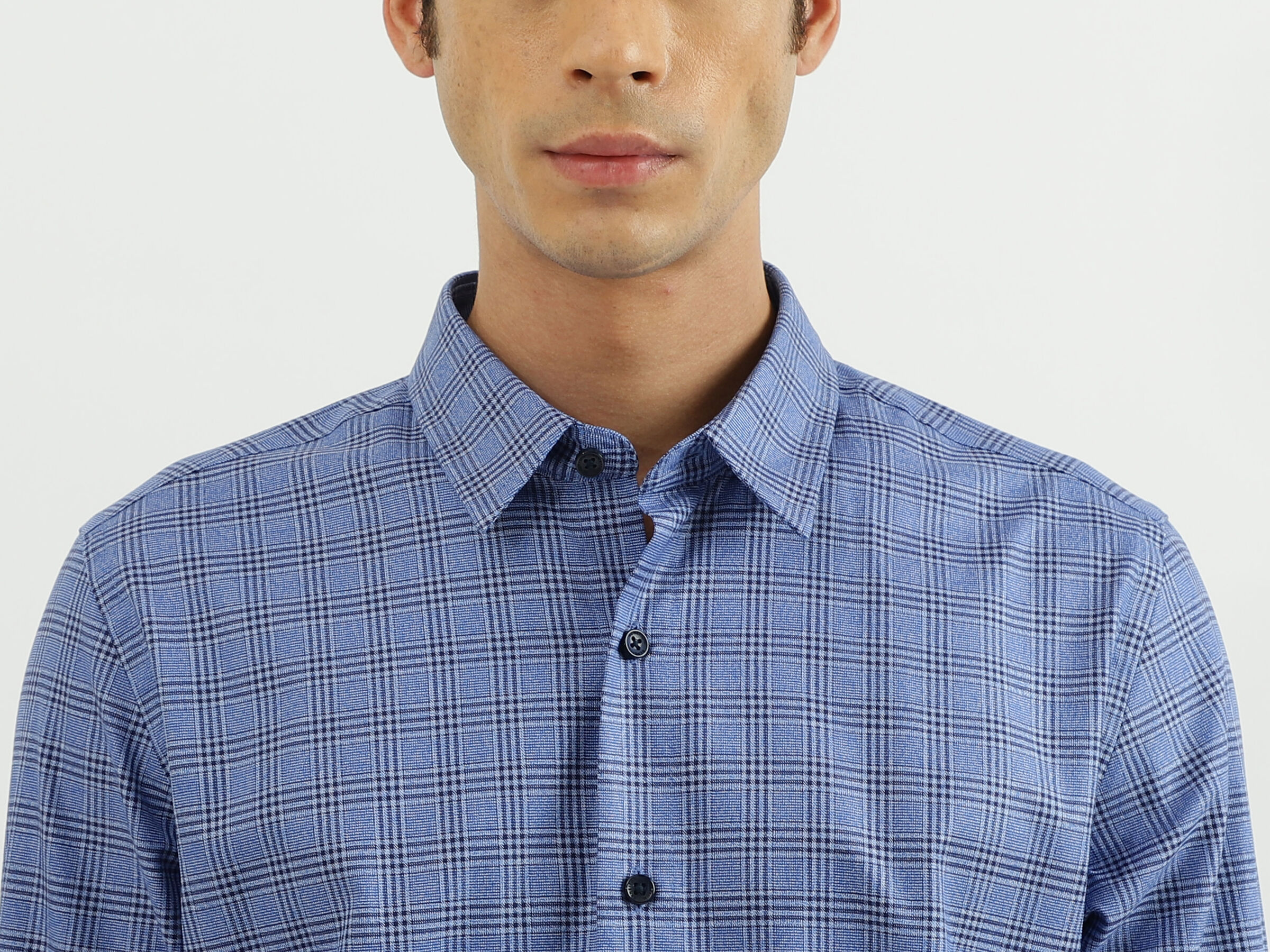 F/S GRINDLE CHECK DRESS SHIRT image number 5