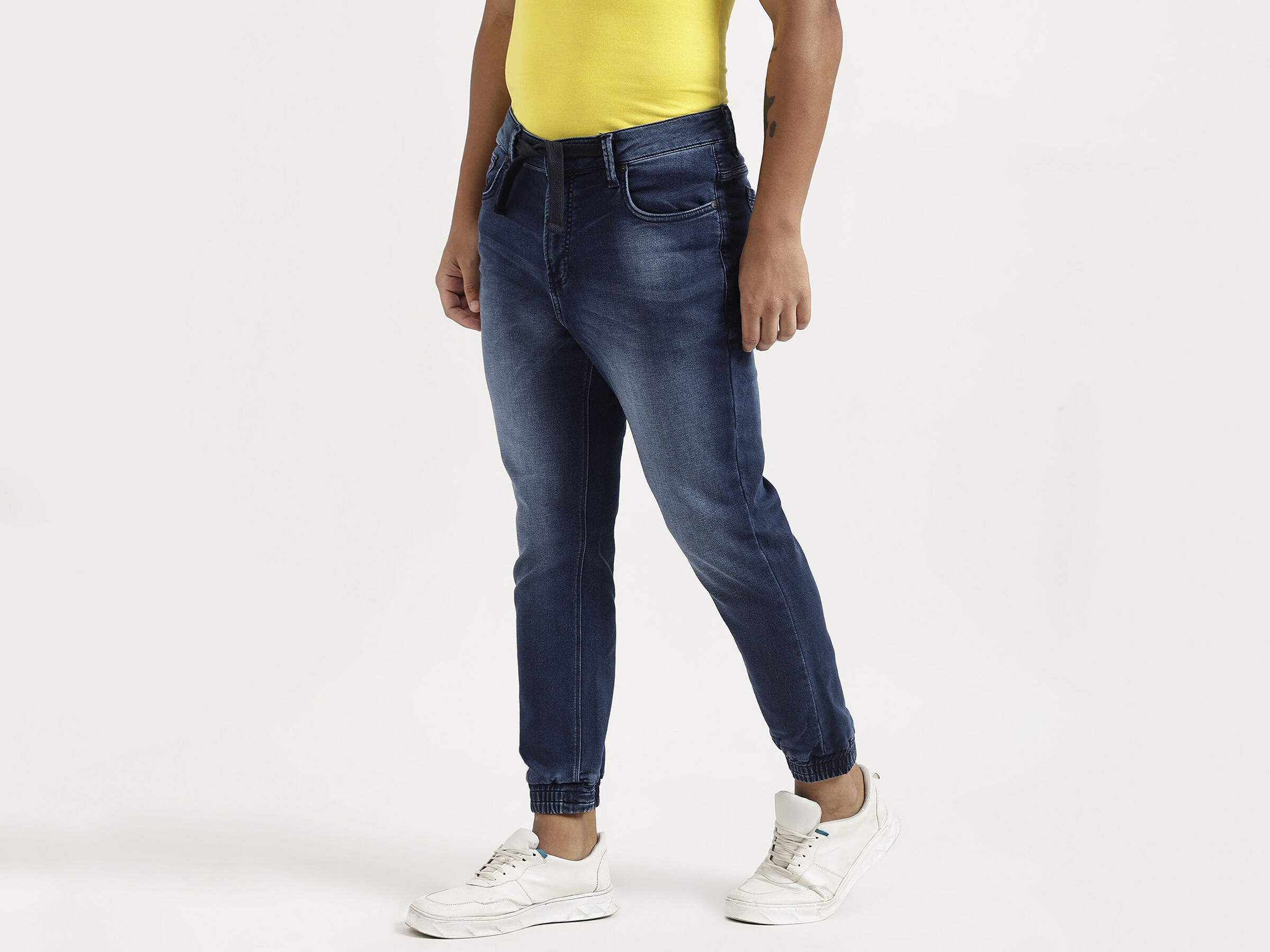 BASIC AZURITE JOGGER WITH DRAW STRING image number 1