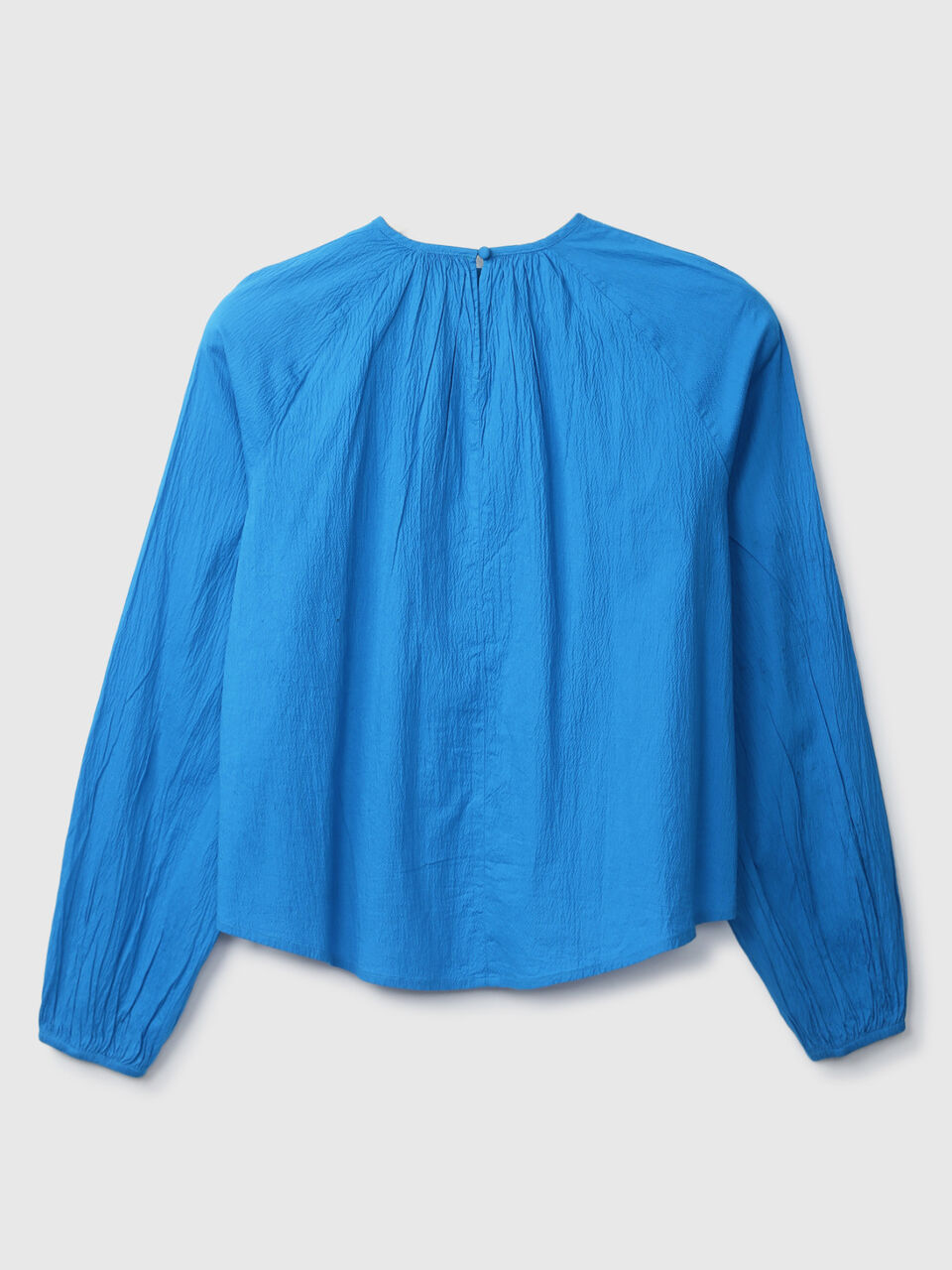 S/S RAISED NECK CRINKLE DRESS image number 2