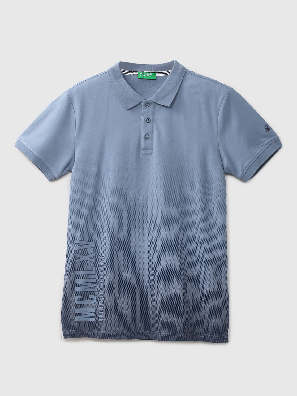 DOTTED BRANDED POLO image number 1
