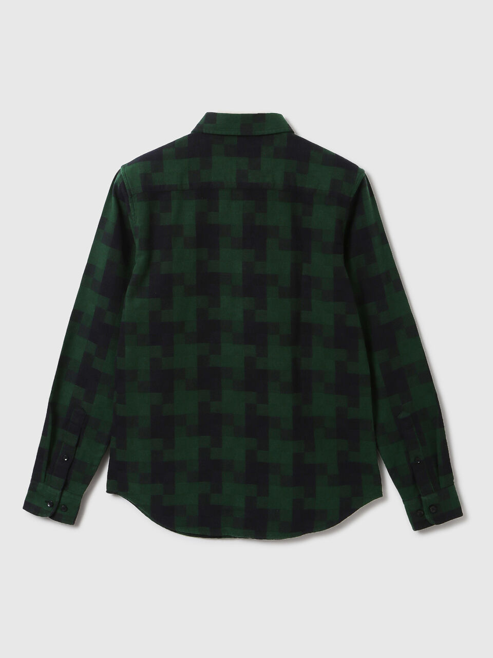 F/S EXPLODED HT CHECK SHIRT image number 2