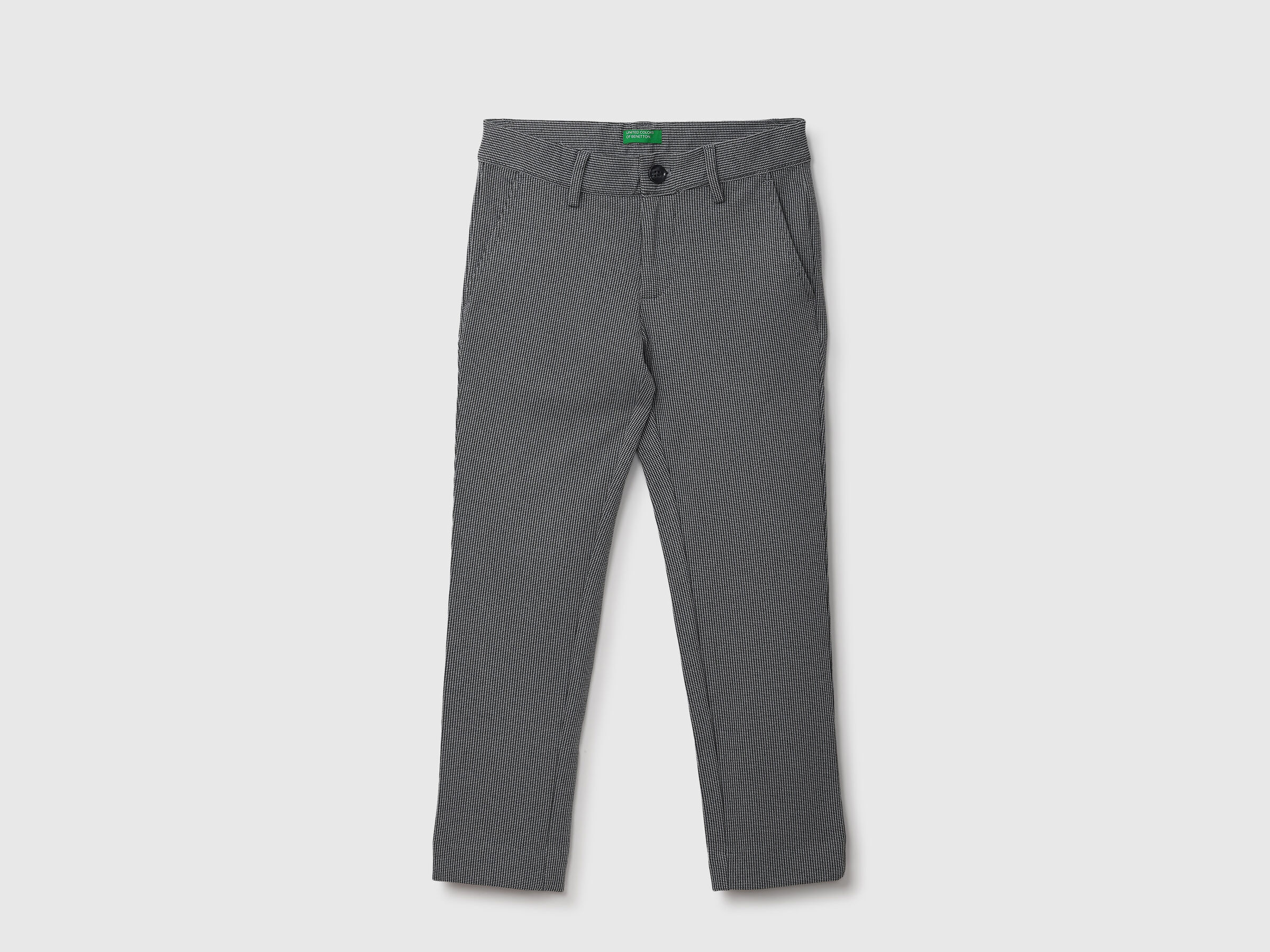 Knit Houndstood Pattern Trouser image number 0