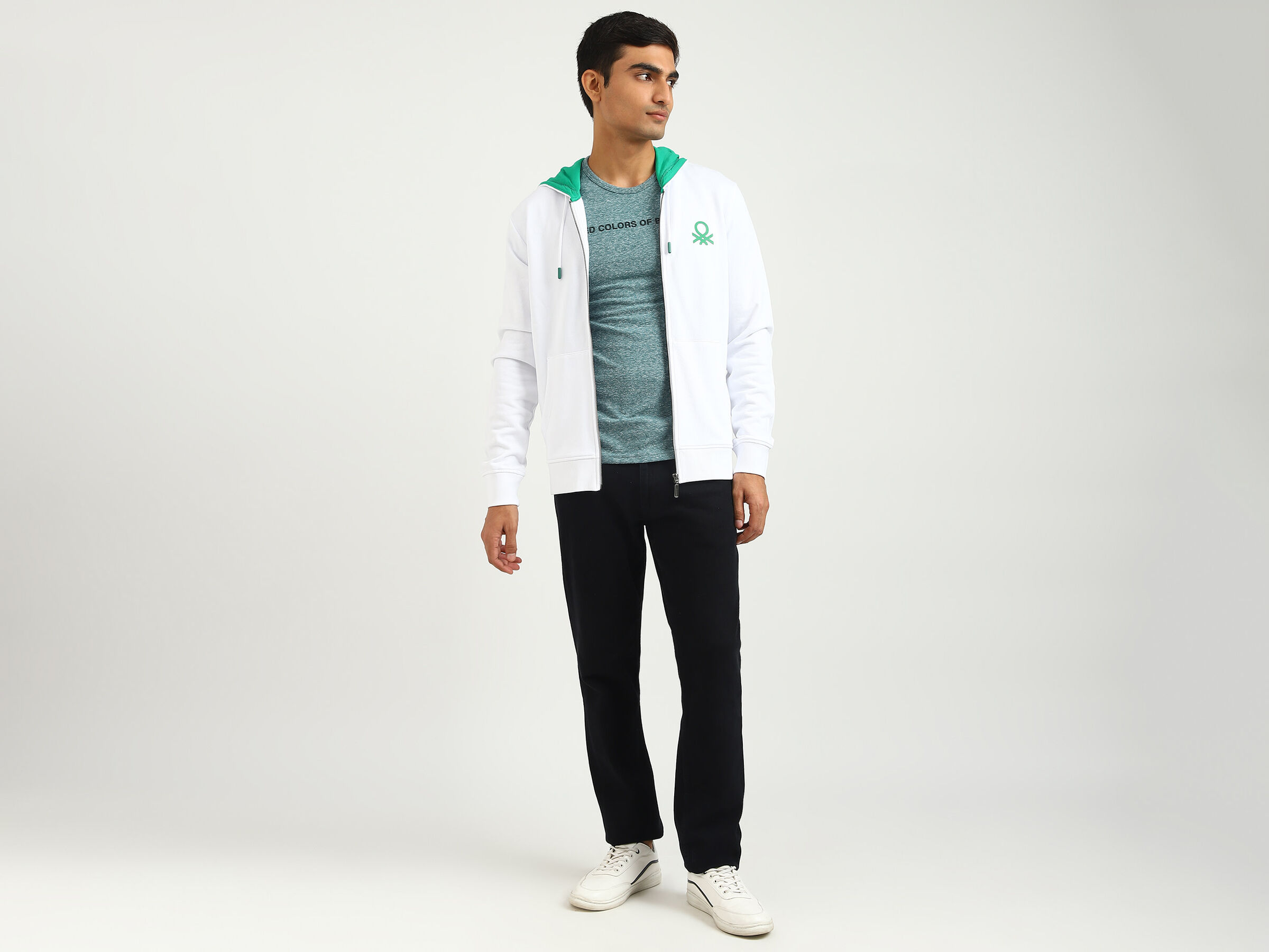 Basic Front Open Hoodie image number 3