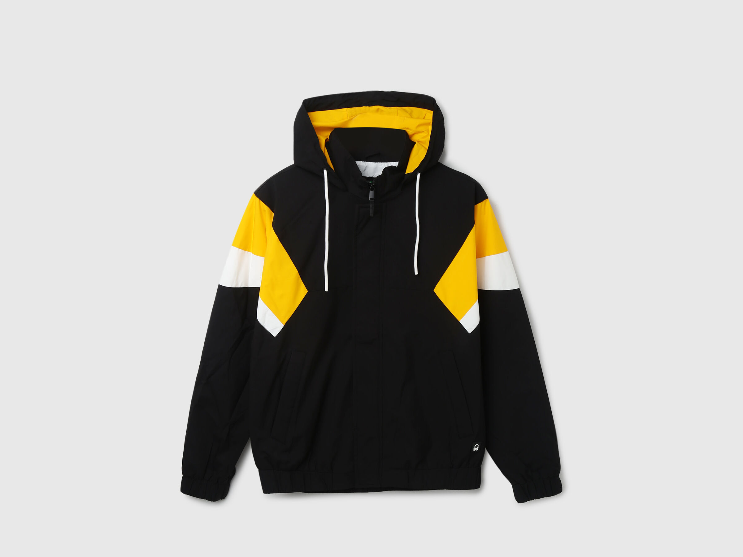 RAGLAN SLEEVE COLOR BLOCK JACKET image number 6