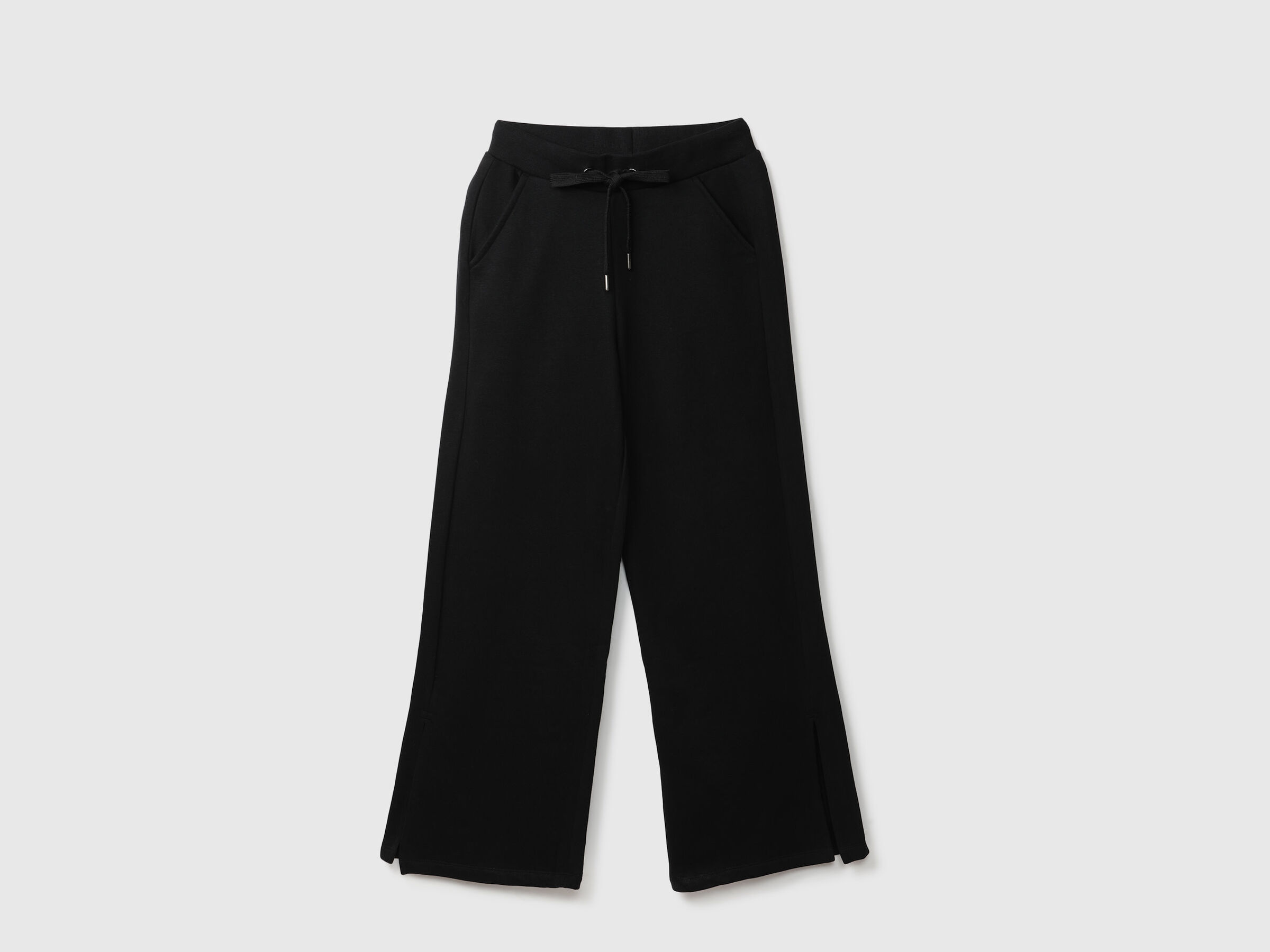 WIDE LEG JOGGER WITH SIDE SLIT image number 6