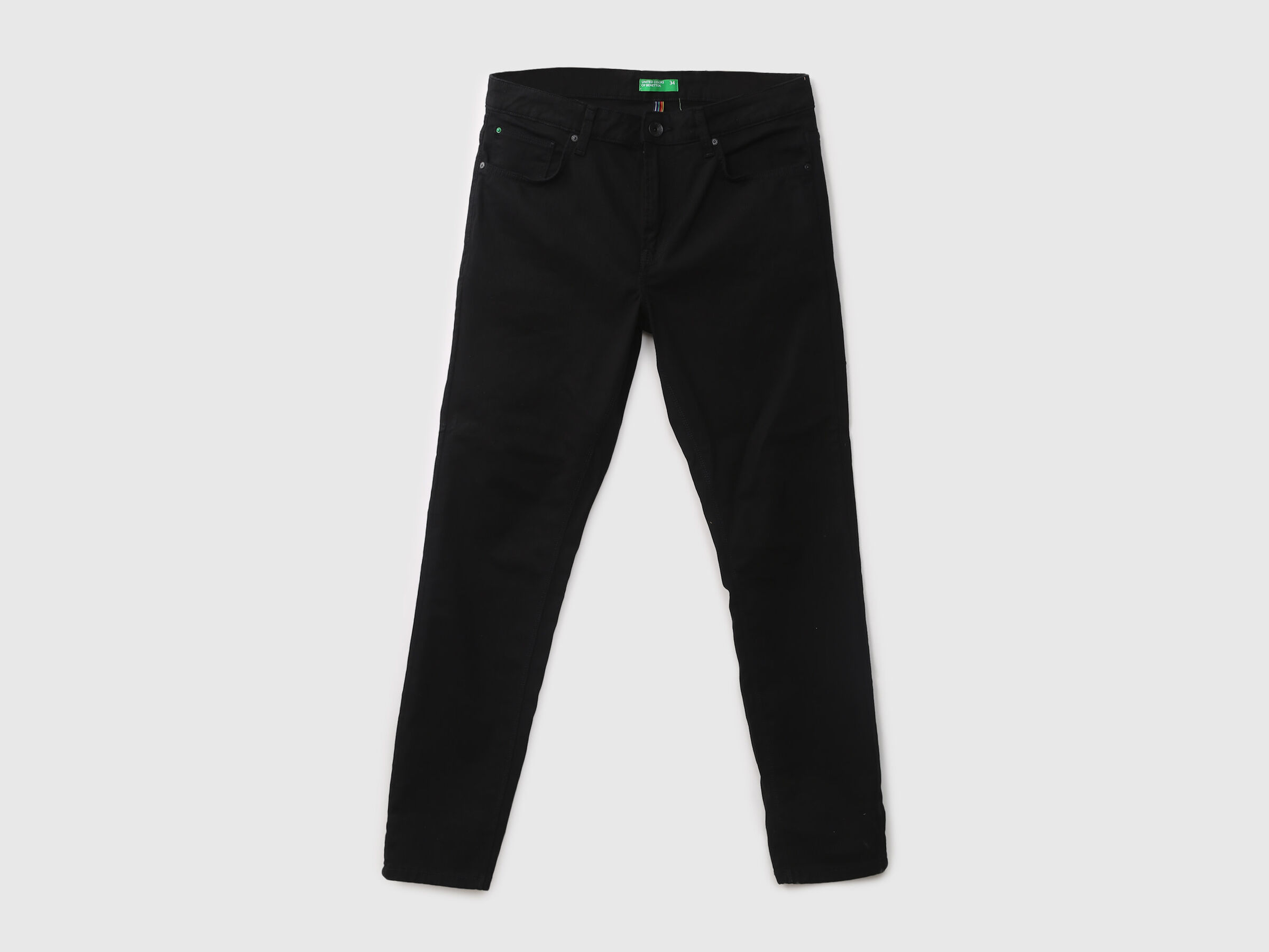 SKINNY FIT BASIC HI IQ BLACK JEANS image number 6