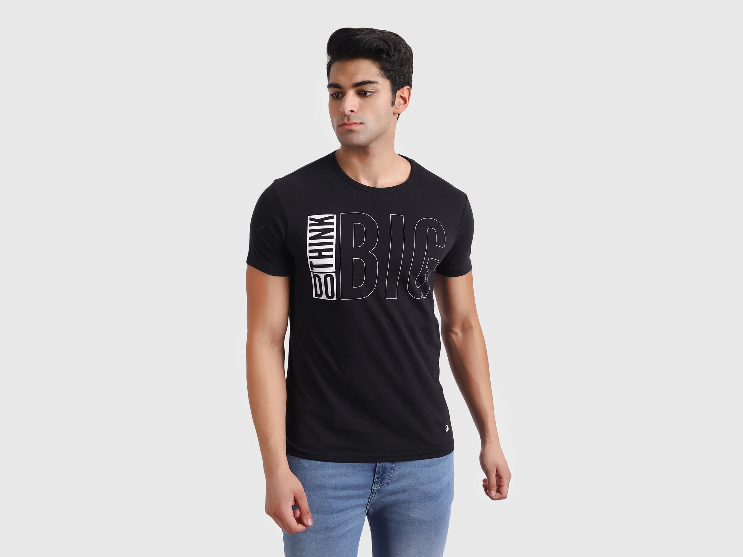 Black and White T-Shirt image number 0