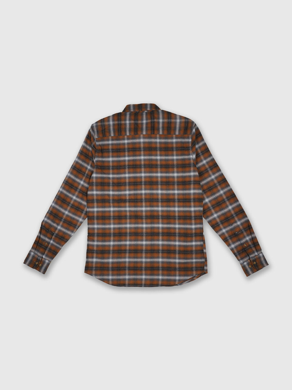 Fill Sleeve StretcHalf Sleevehadow Flannel Check Shirt image number 2