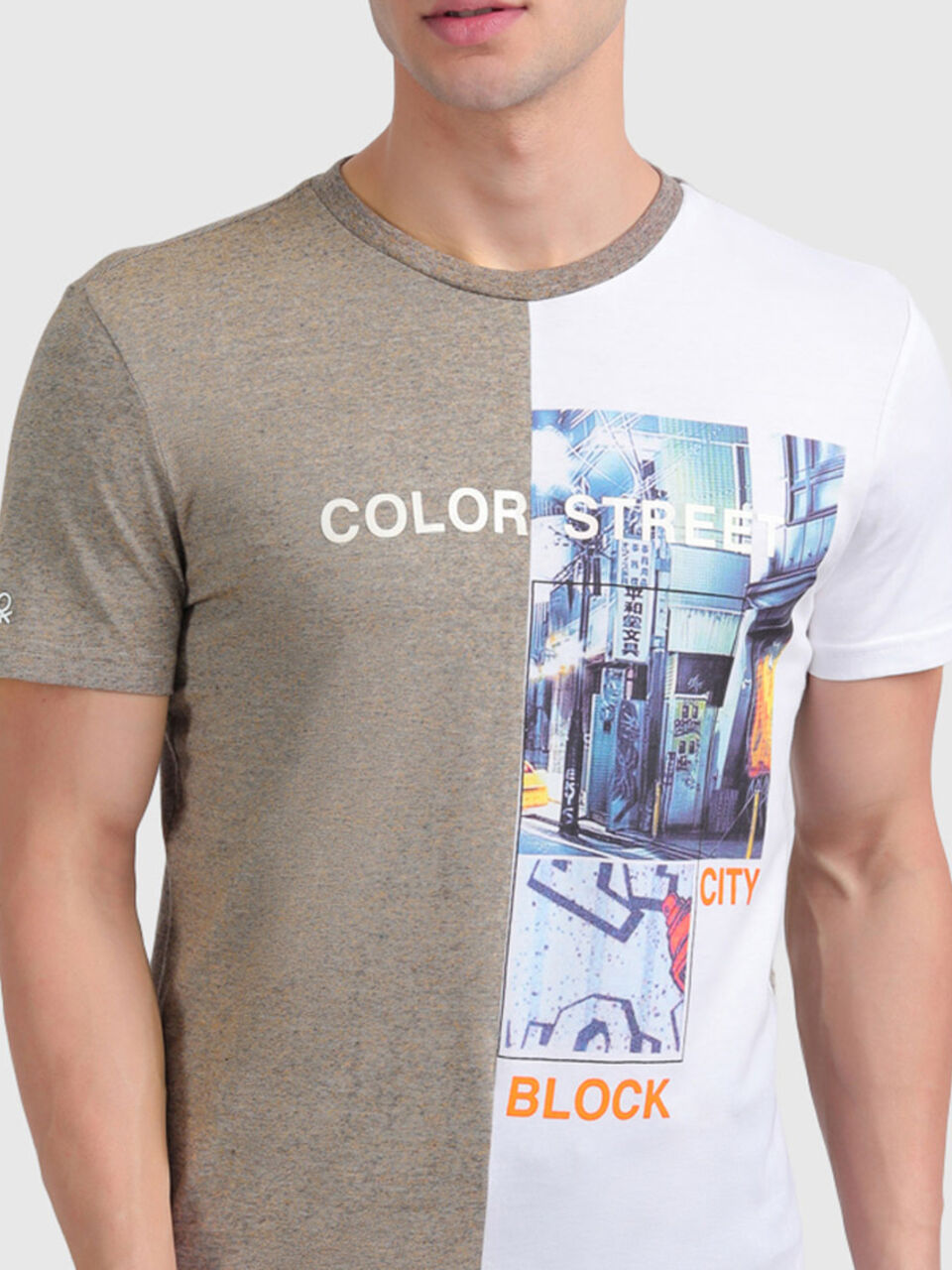 Pure Cotton Tee Shirt with Print image number null