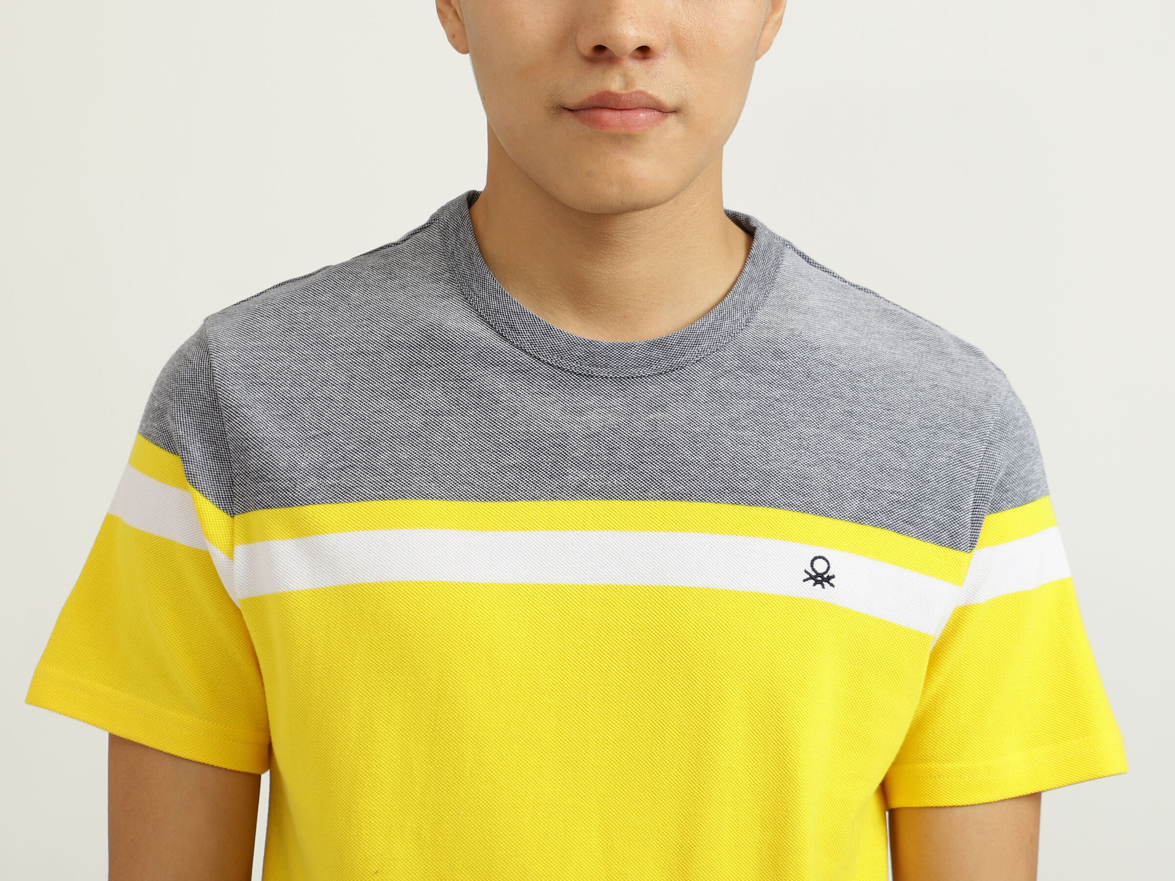 Engineered Stripe Pique Tee image number 5