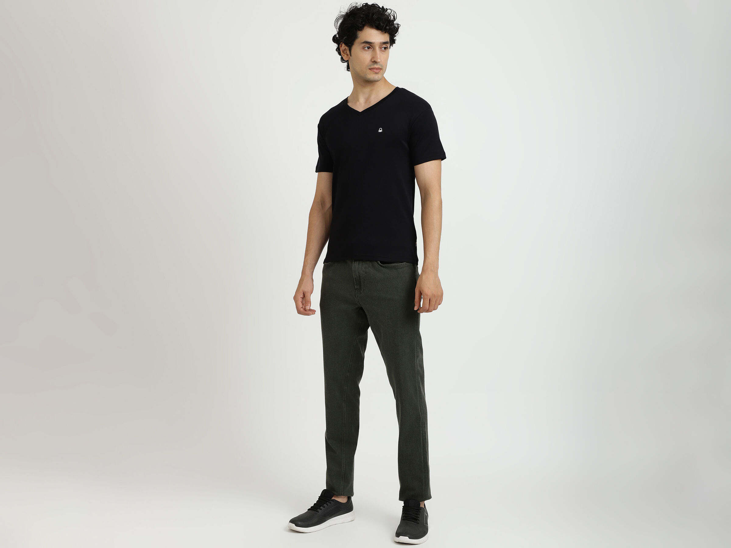 V-Neck Tee image number 3