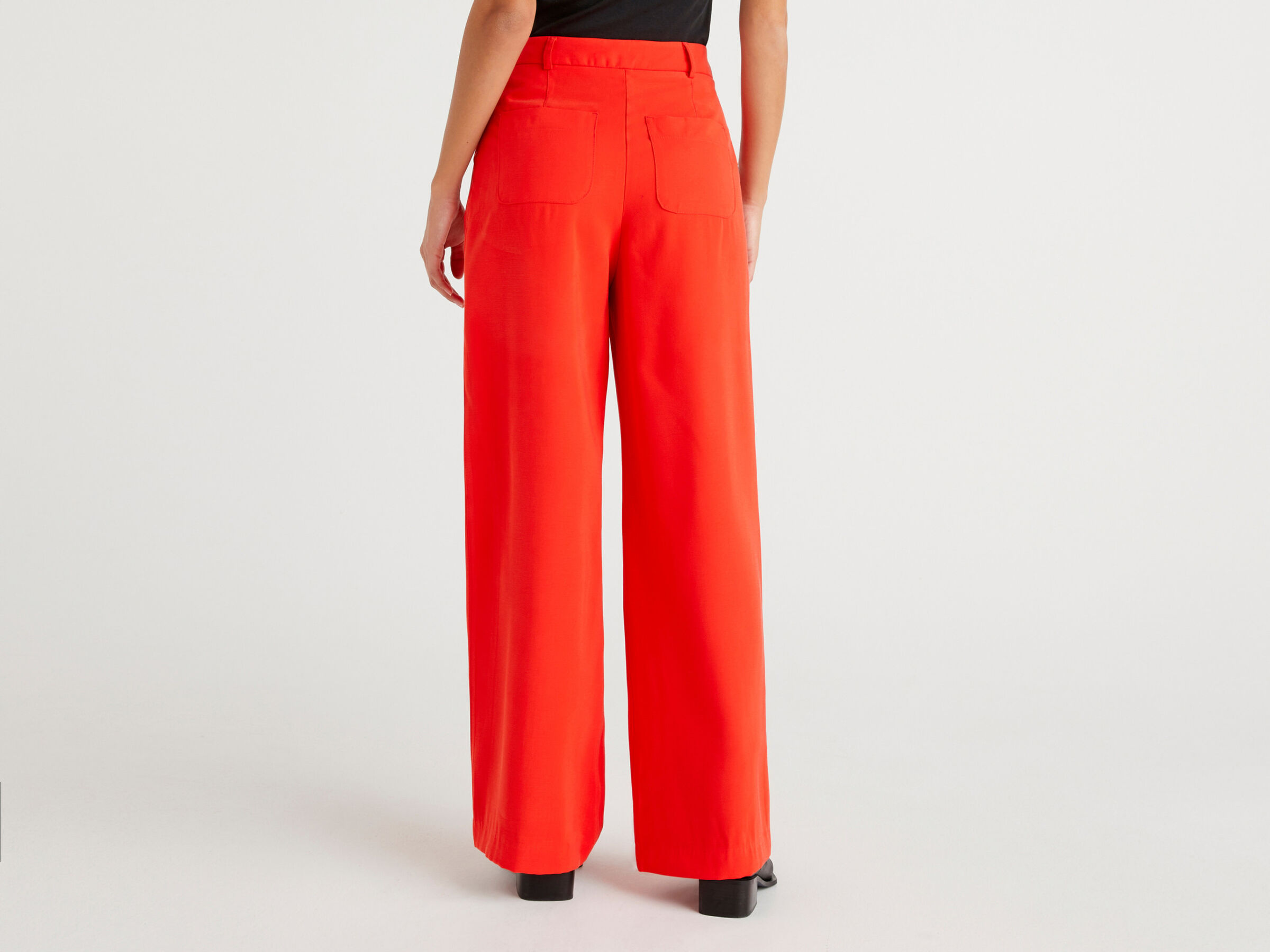 FULL LENGTH SOLID TROUSERS image number 1