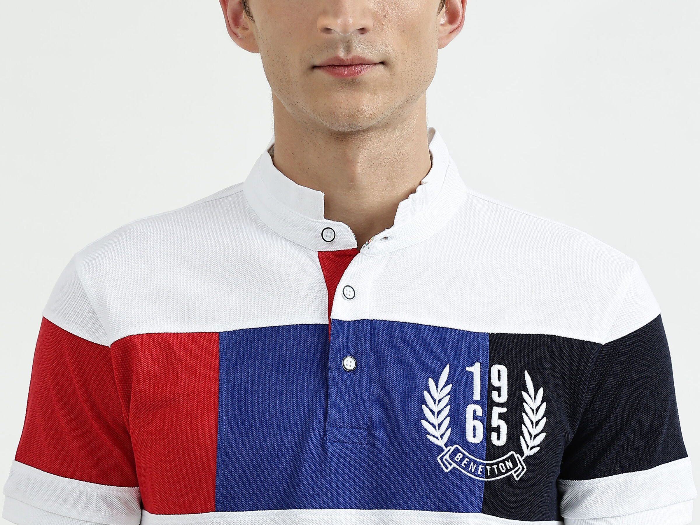 Color Blocked Emblem Polo image number 4