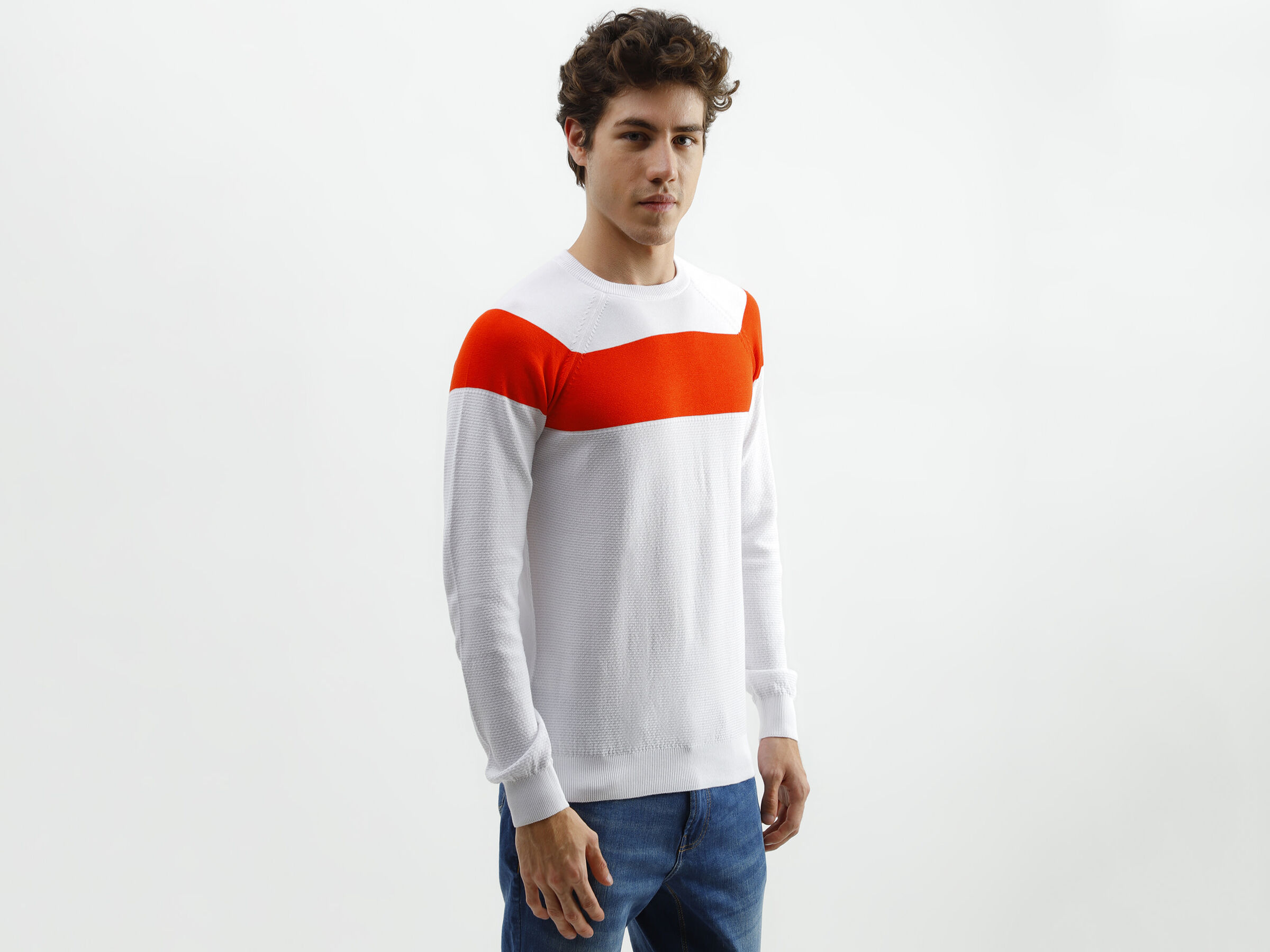 Raglan Striped Tricot image number 1