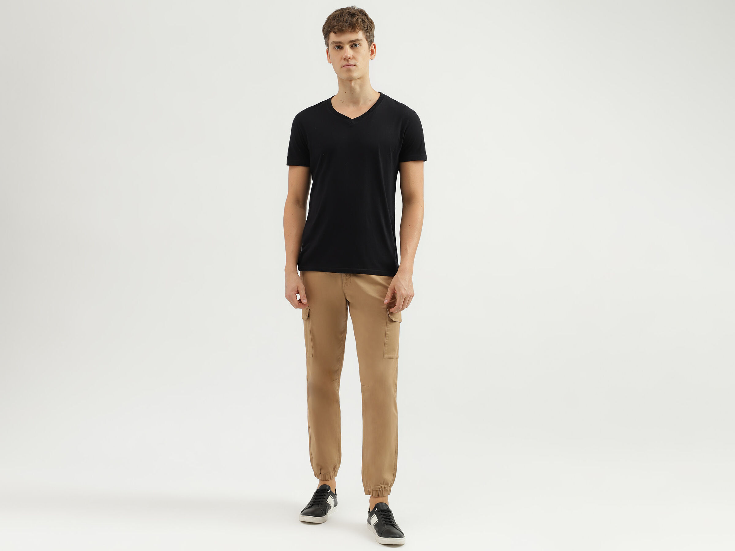 COTTON WASHED CARGO JOGGER image number 3