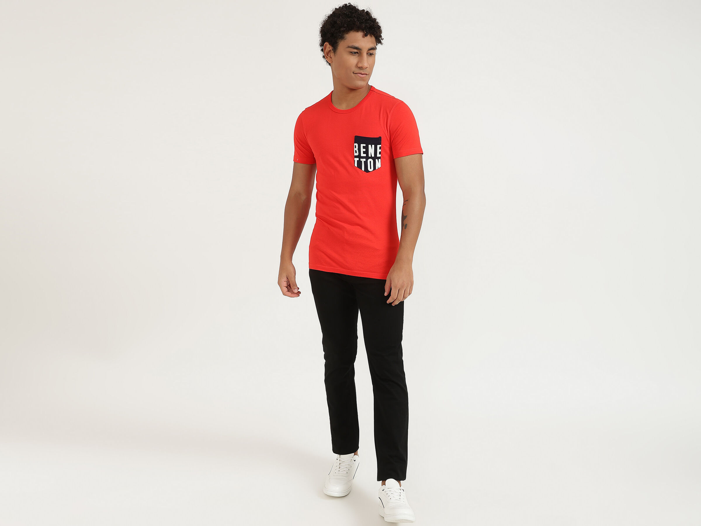 SKINNY FIT BASIC HI IQ BLACK JEANS image number 3