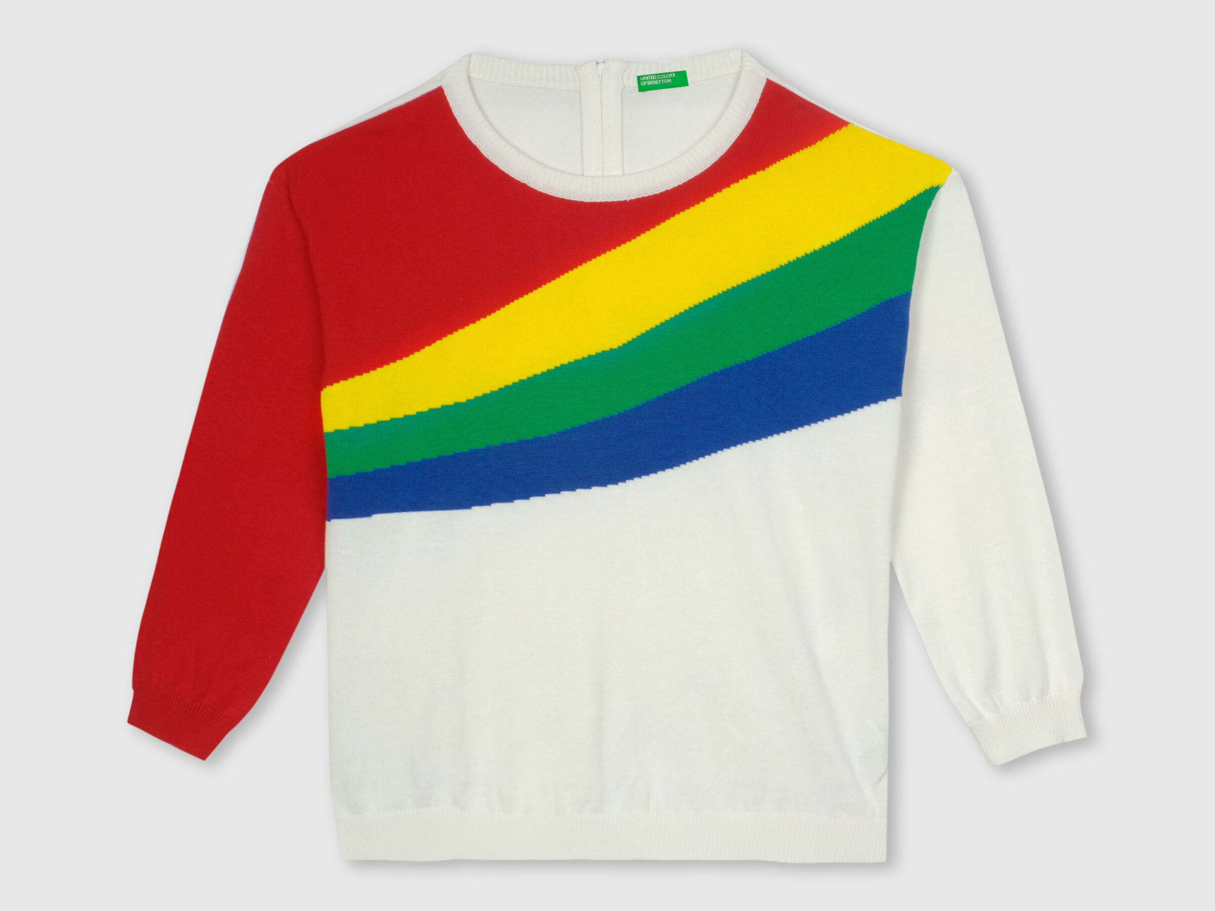3/4th sleeved top with zipper at back image number 6