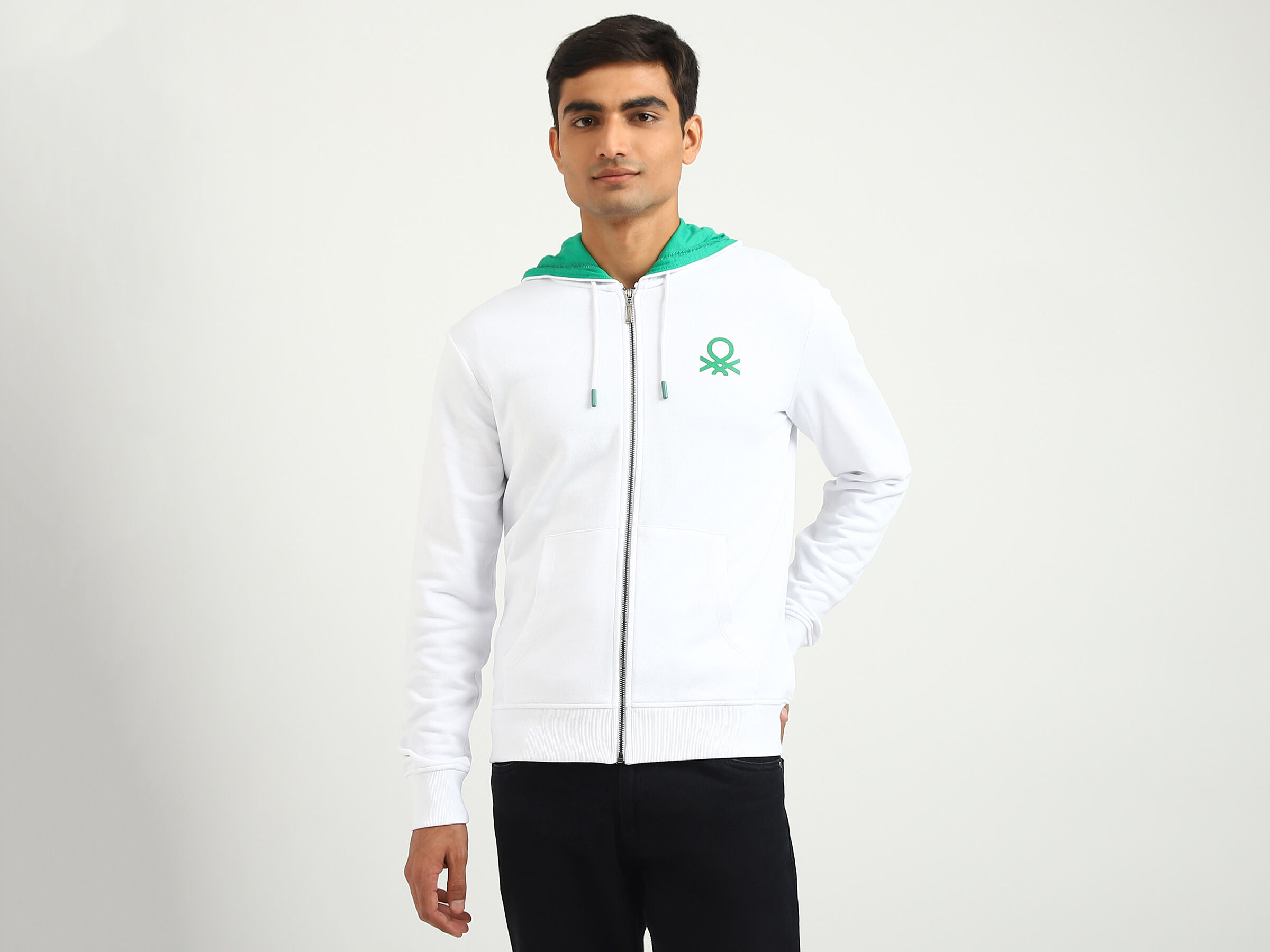 Basic Front Open Hoodie image number 0