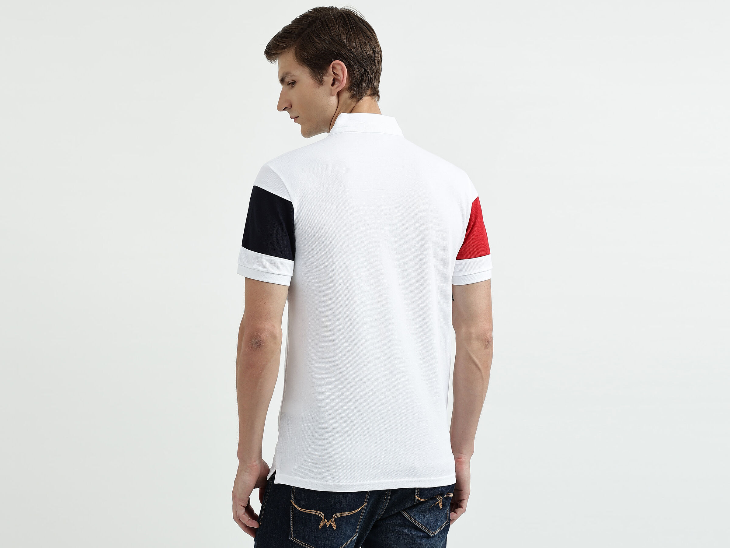 Color Blocked Emblem Polo image number 2