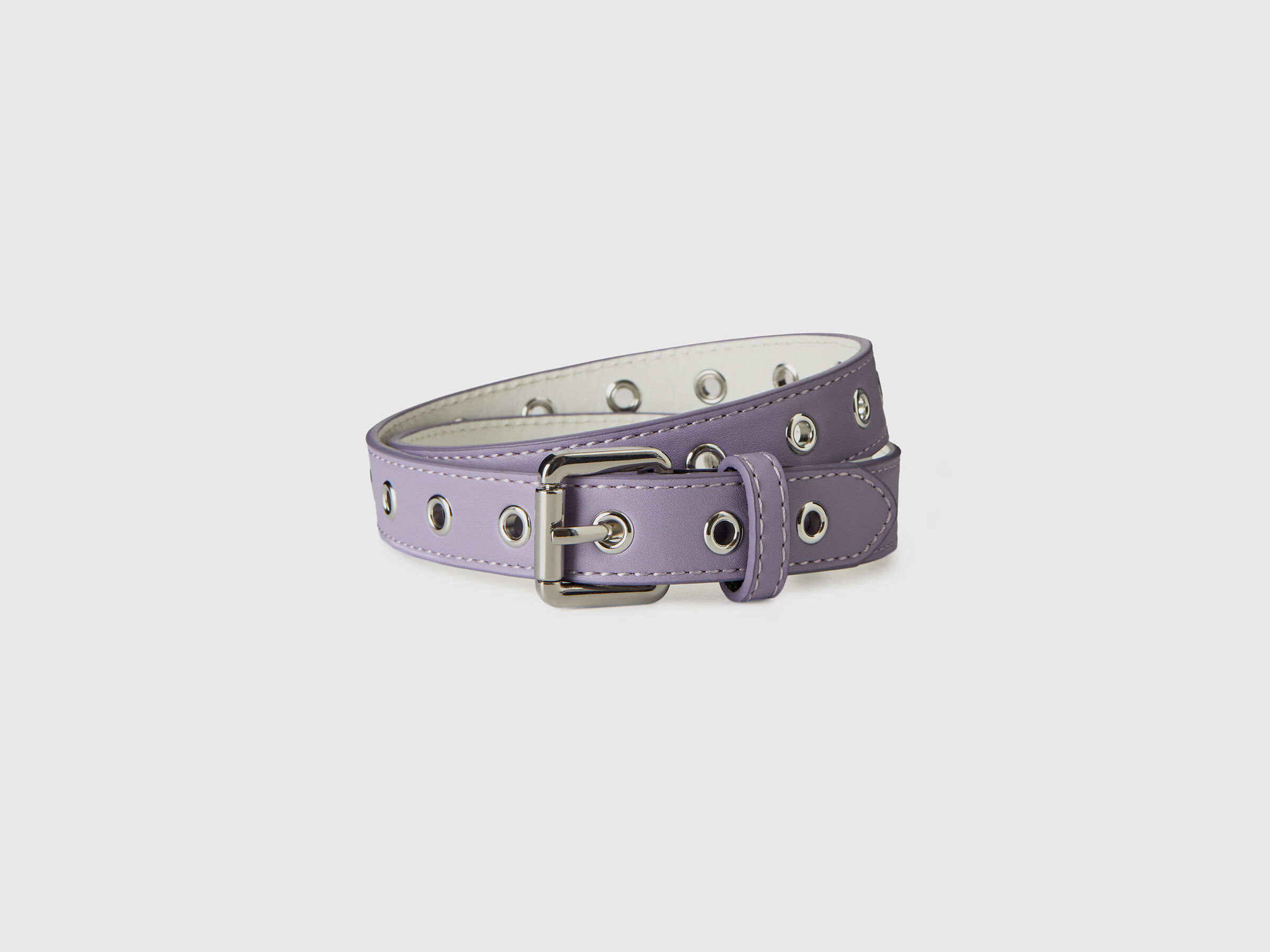 PU BELT WITH EYELITS image number 0