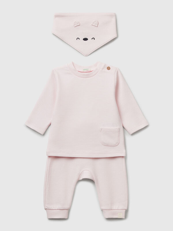 Set in pure cotton New Born (0-18 months)