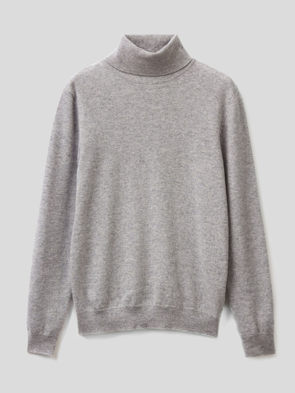 Turtleneck sweater in pure virgin wool image number 1