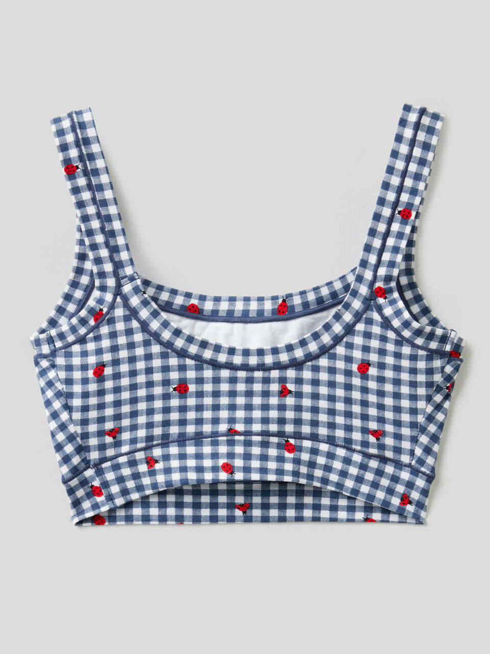 Super stretch patterned bra image number 2