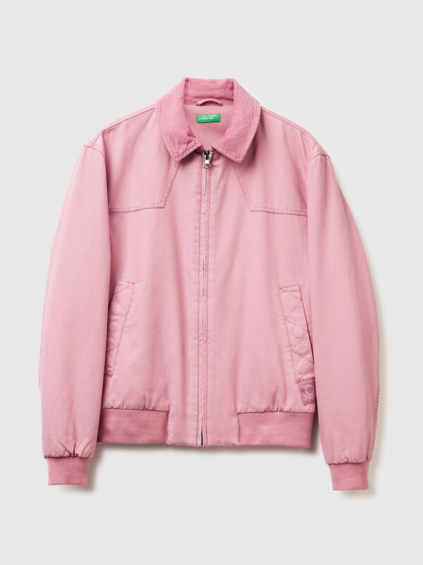 Padded jacket in pure cotton Men