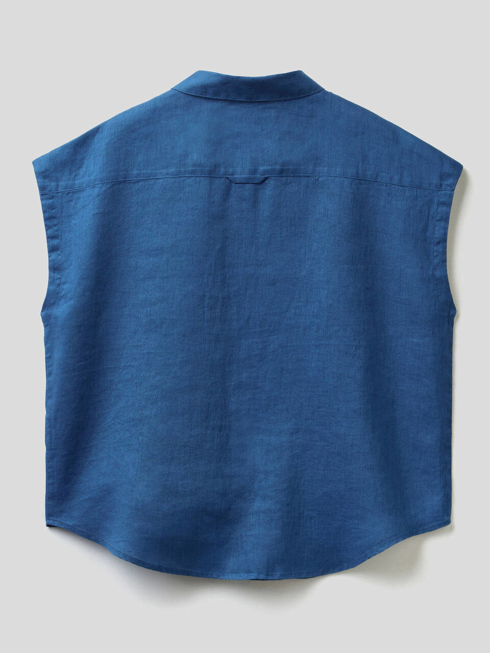 100% linen short sleeve shirt image number 2