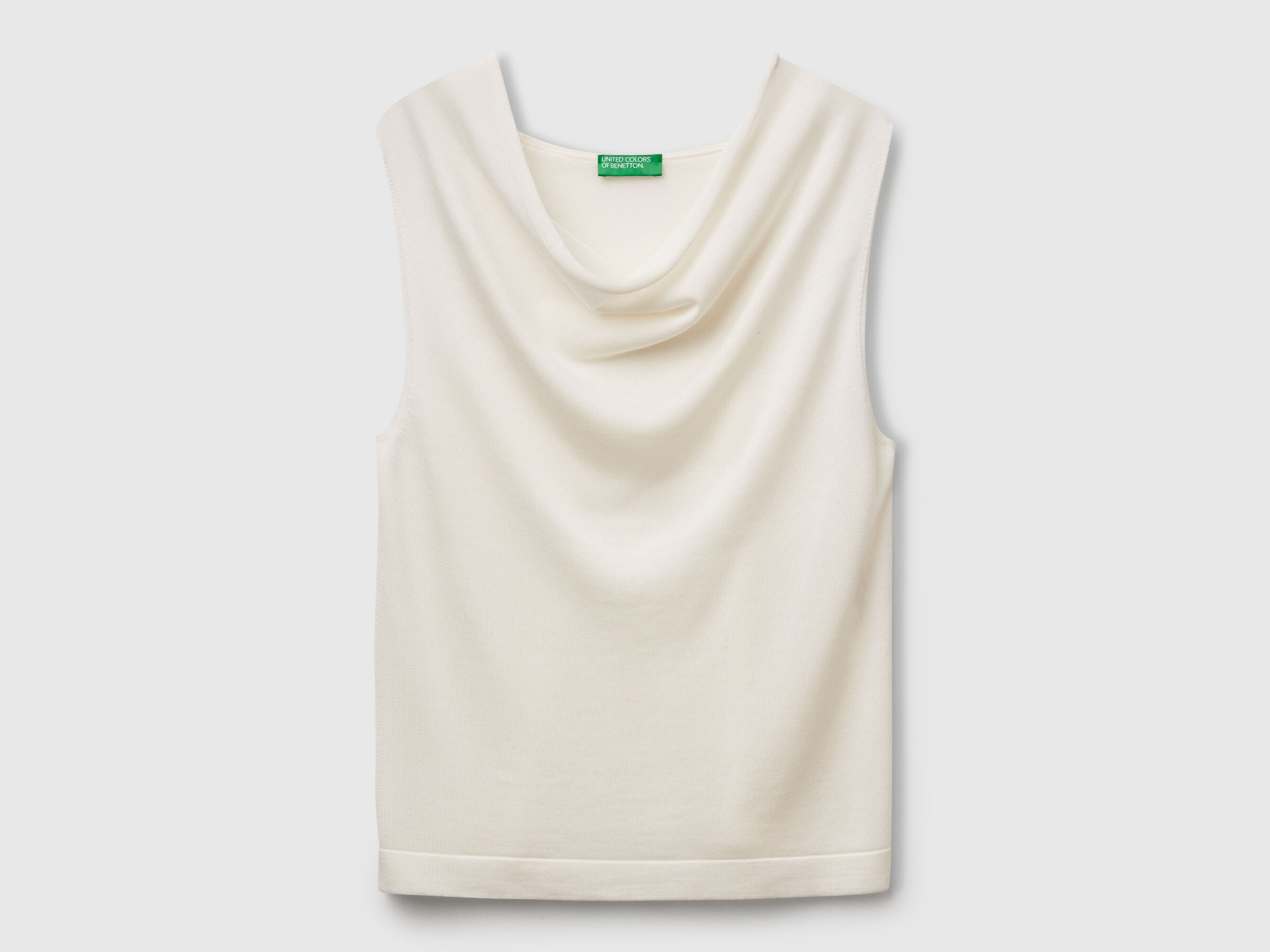 SLEEVELESS SWEATER Women image number 3