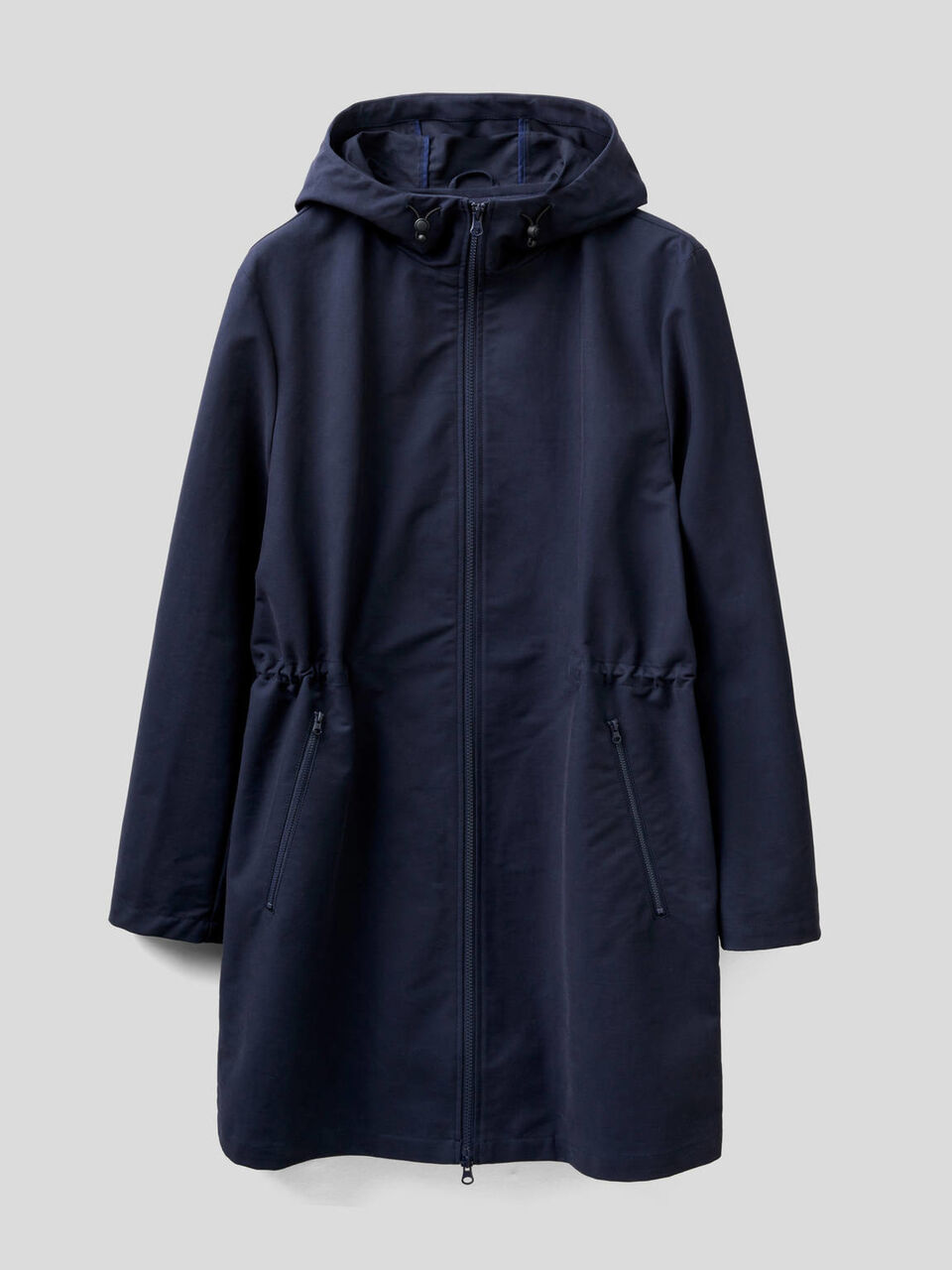 Unlined parka in 100% cotton image number 1