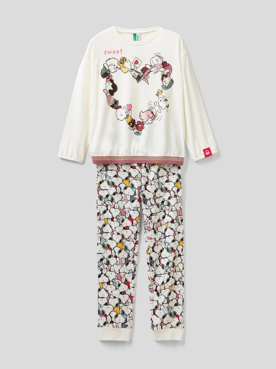 Long pyjamas with Peanuts print image number 1