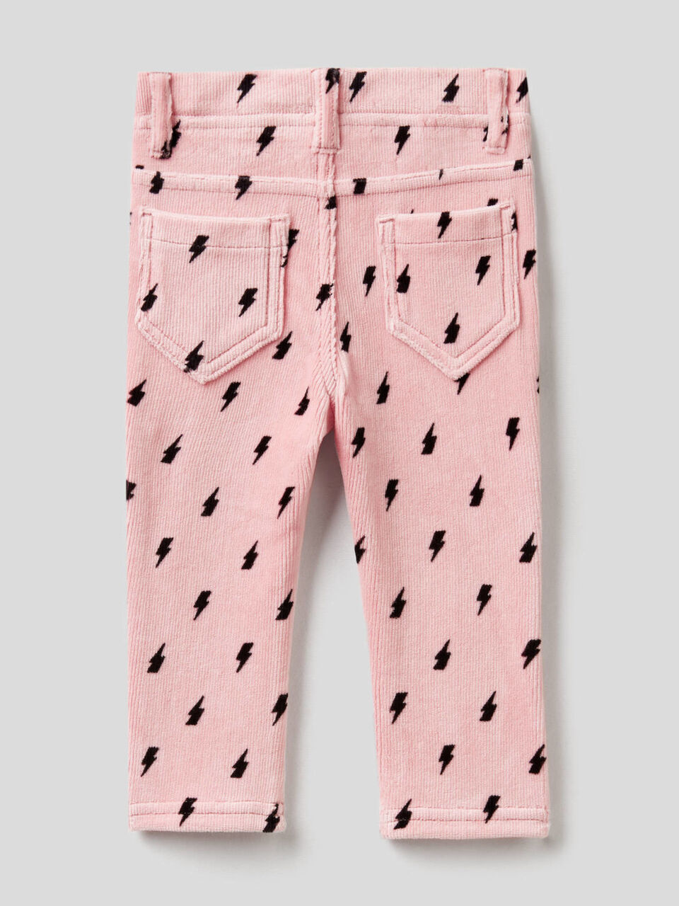 Printed chenille leggings image number 2