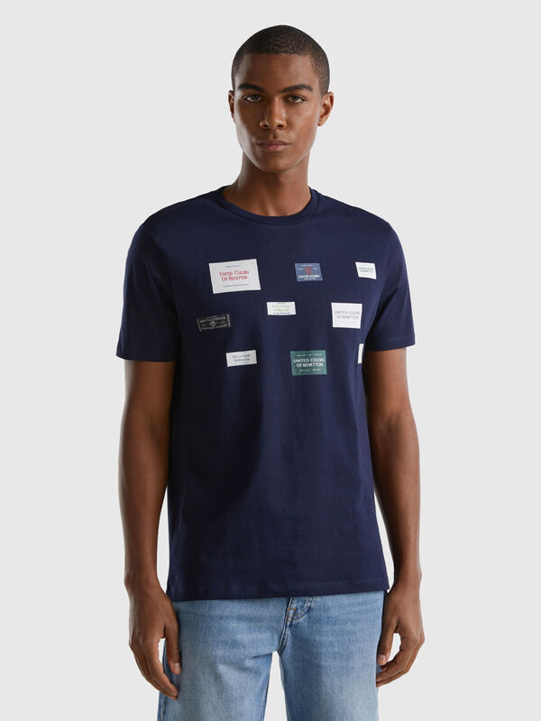 Relaxed fit t-shirt with print Men