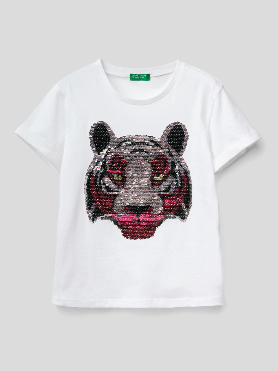 T-shirt with sequins image number 2