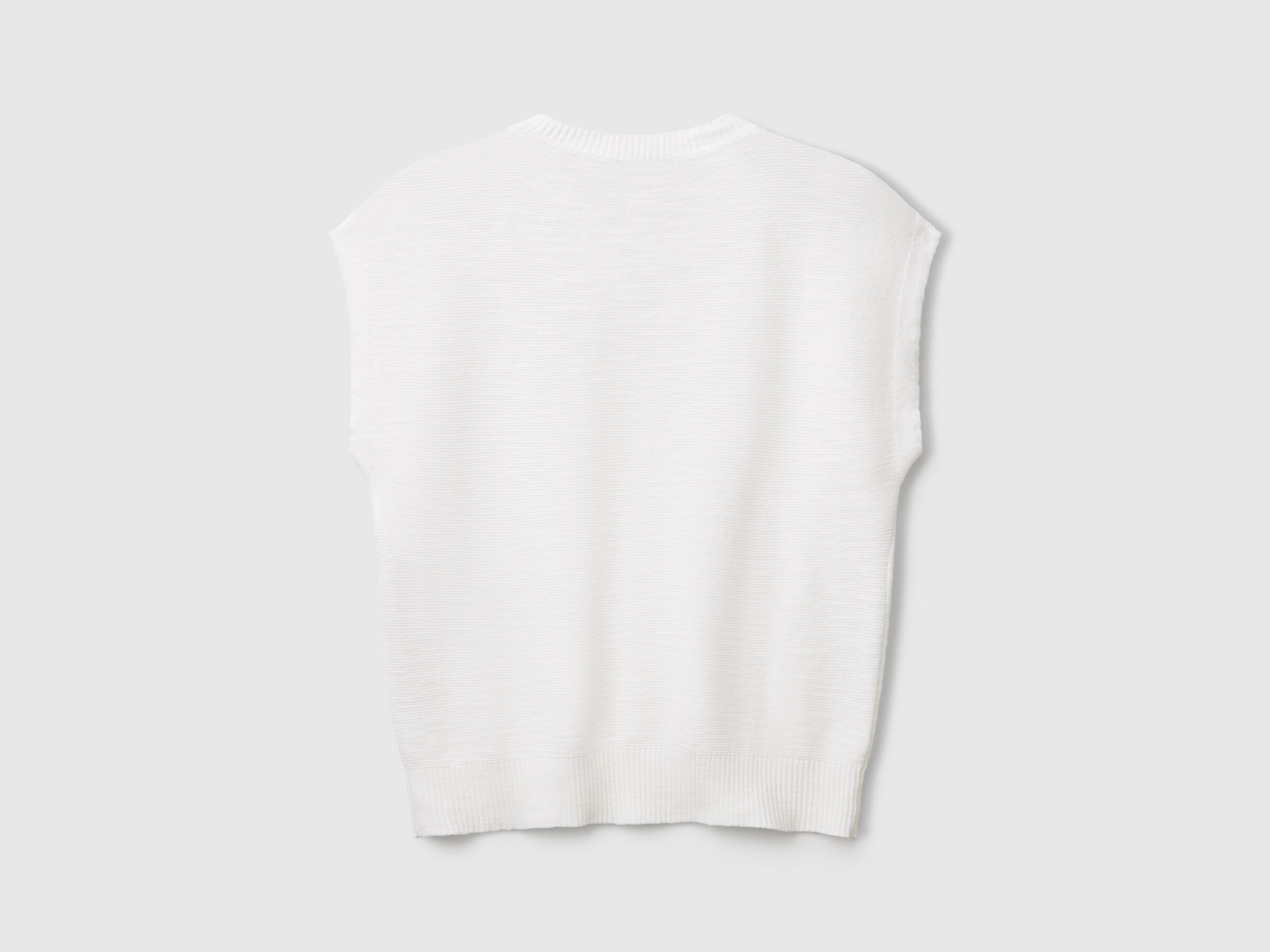 SLEEVELESS SWEATER Women image number 4