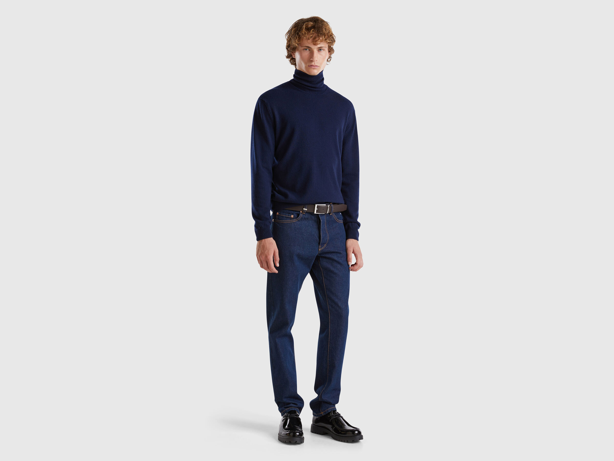 TURTLE NECK SWEATER Men image number 2
