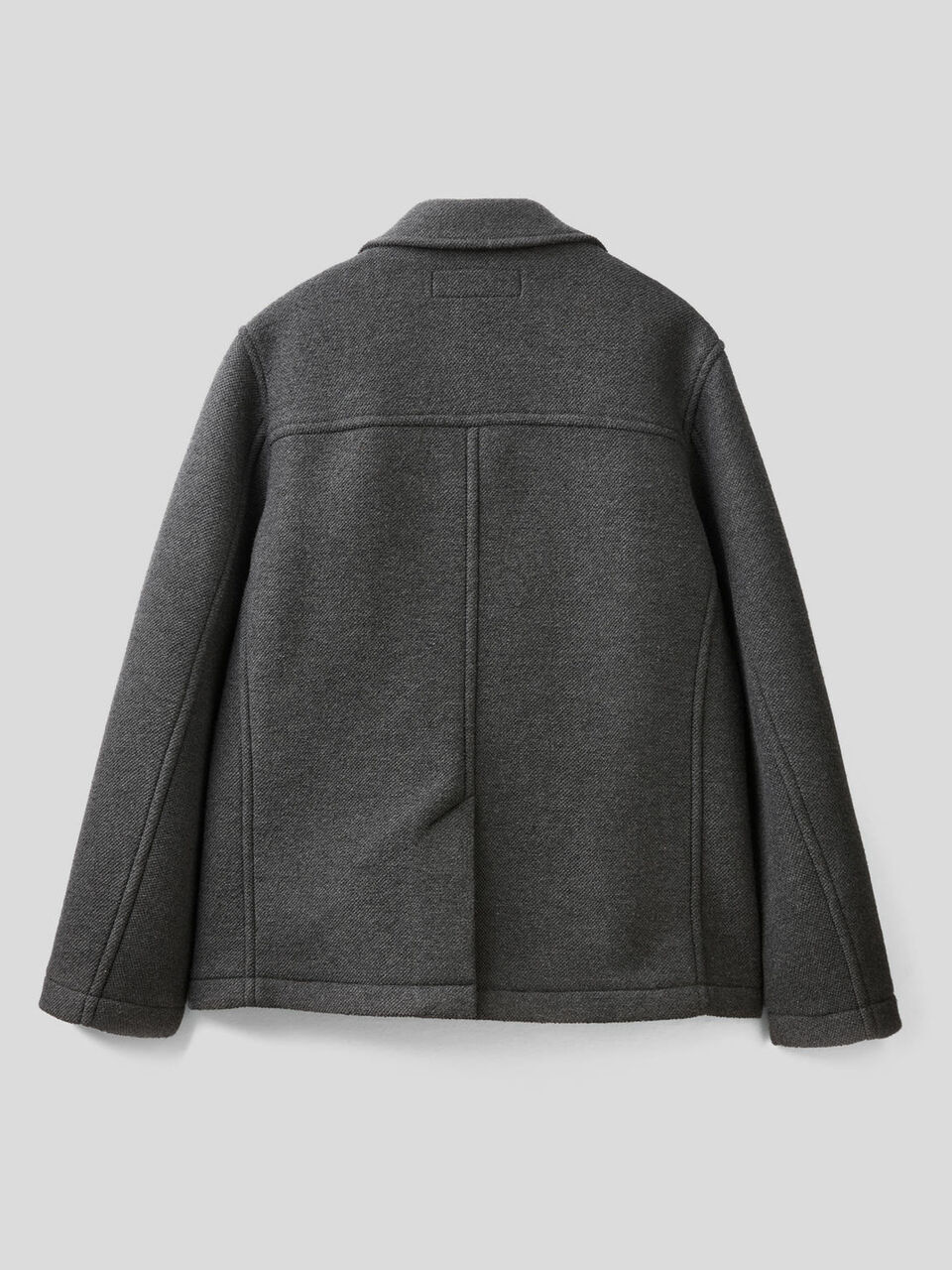 Short double-breasted coat image number 2