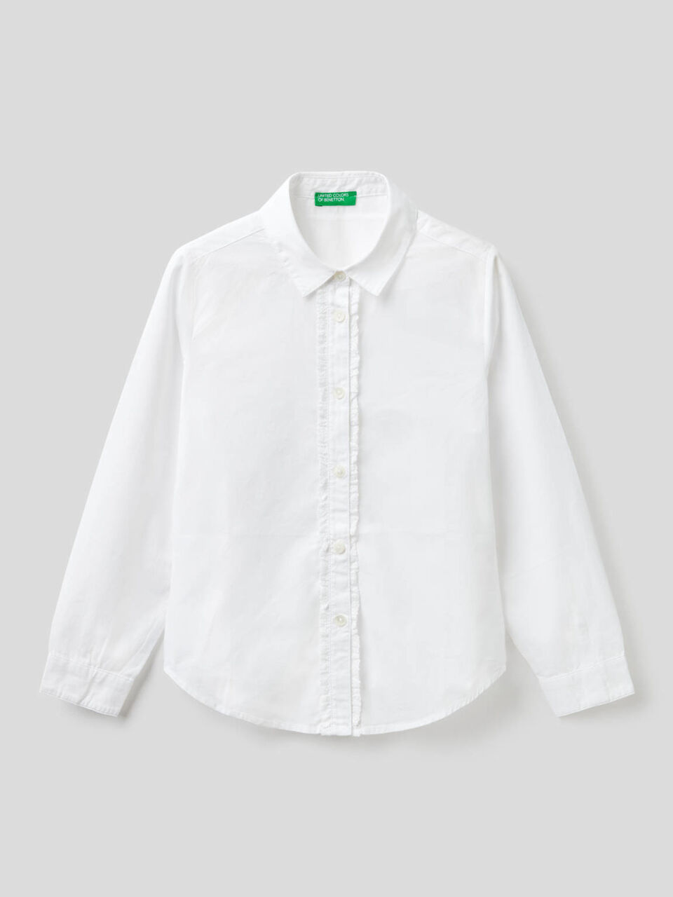 Shirt with lace details image number 1