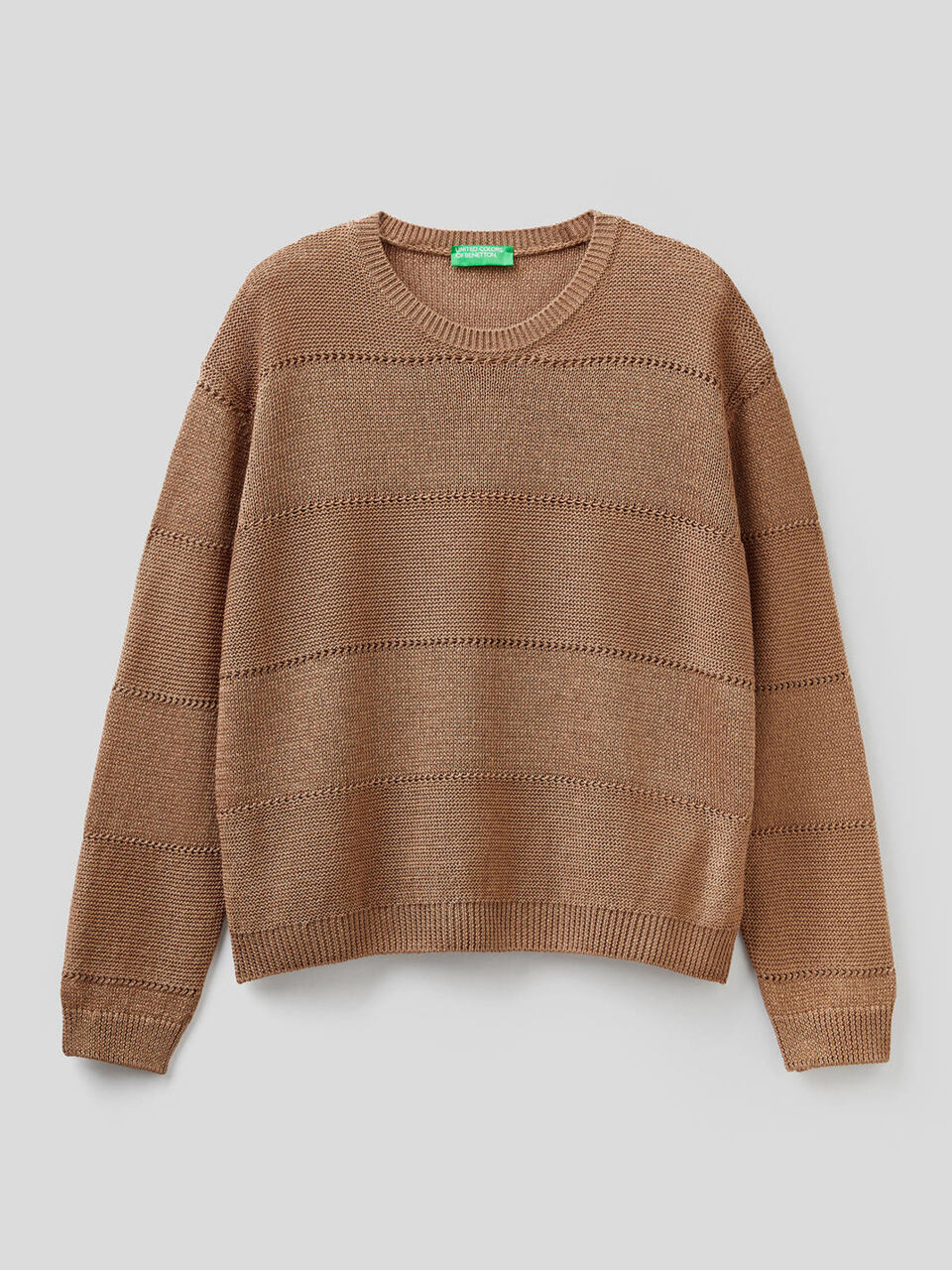 Sweater with lurex thread image number 1