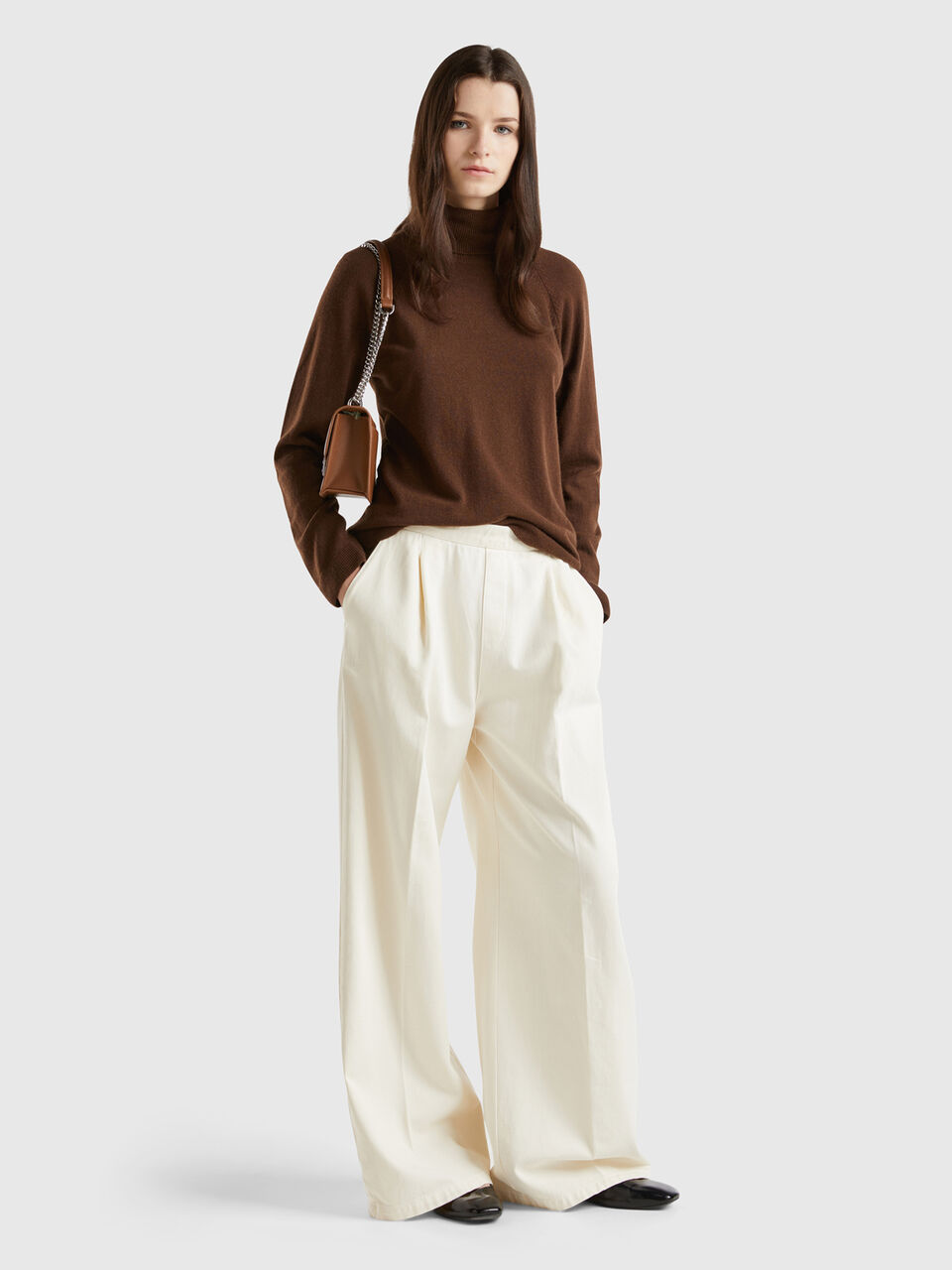 TURTLE NECK SWEATER Women image number null