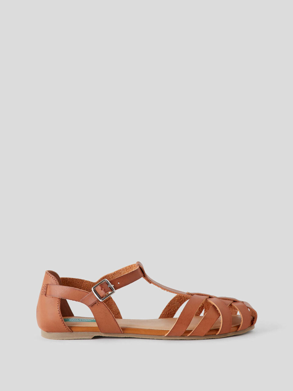 Flat braided sandals image number 1
