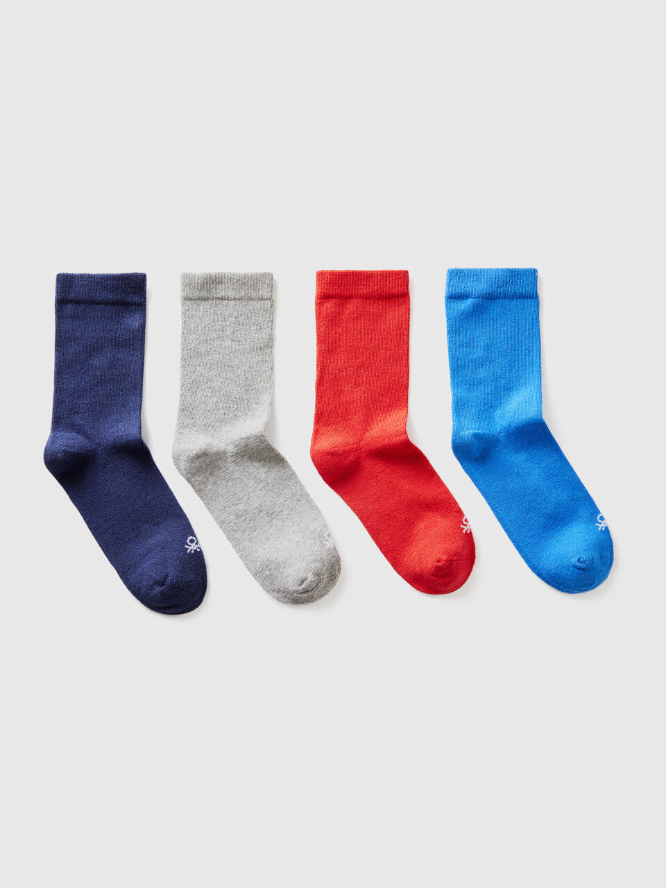 Four pairs of socks in organic stretch cotton