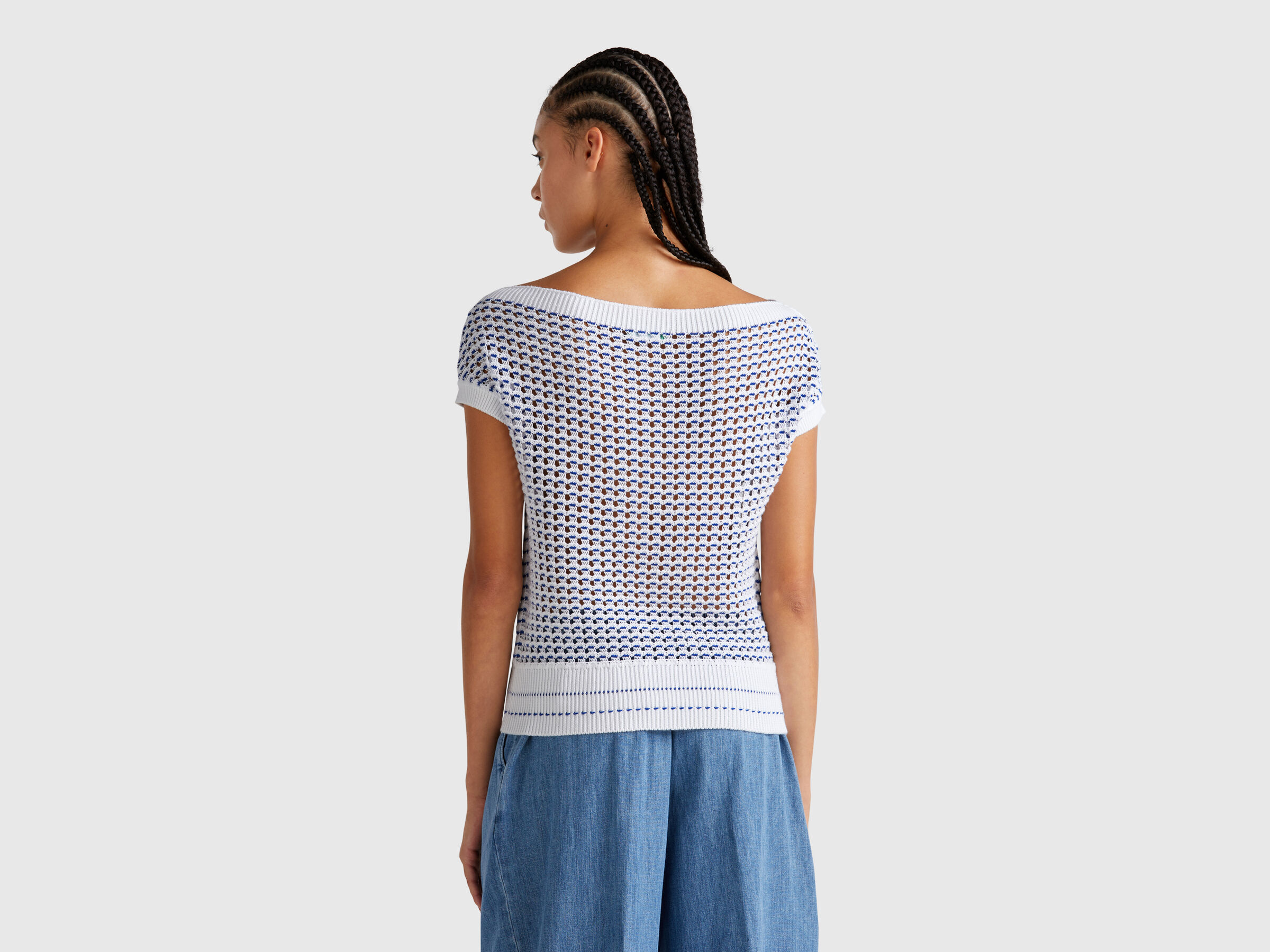 BOAT-NECK SWEATER. Women image number 1