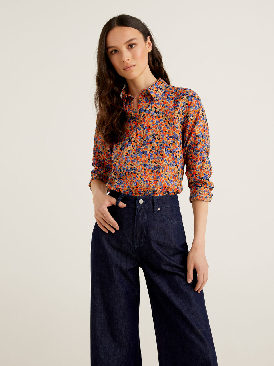 Printed shirt Women image number null