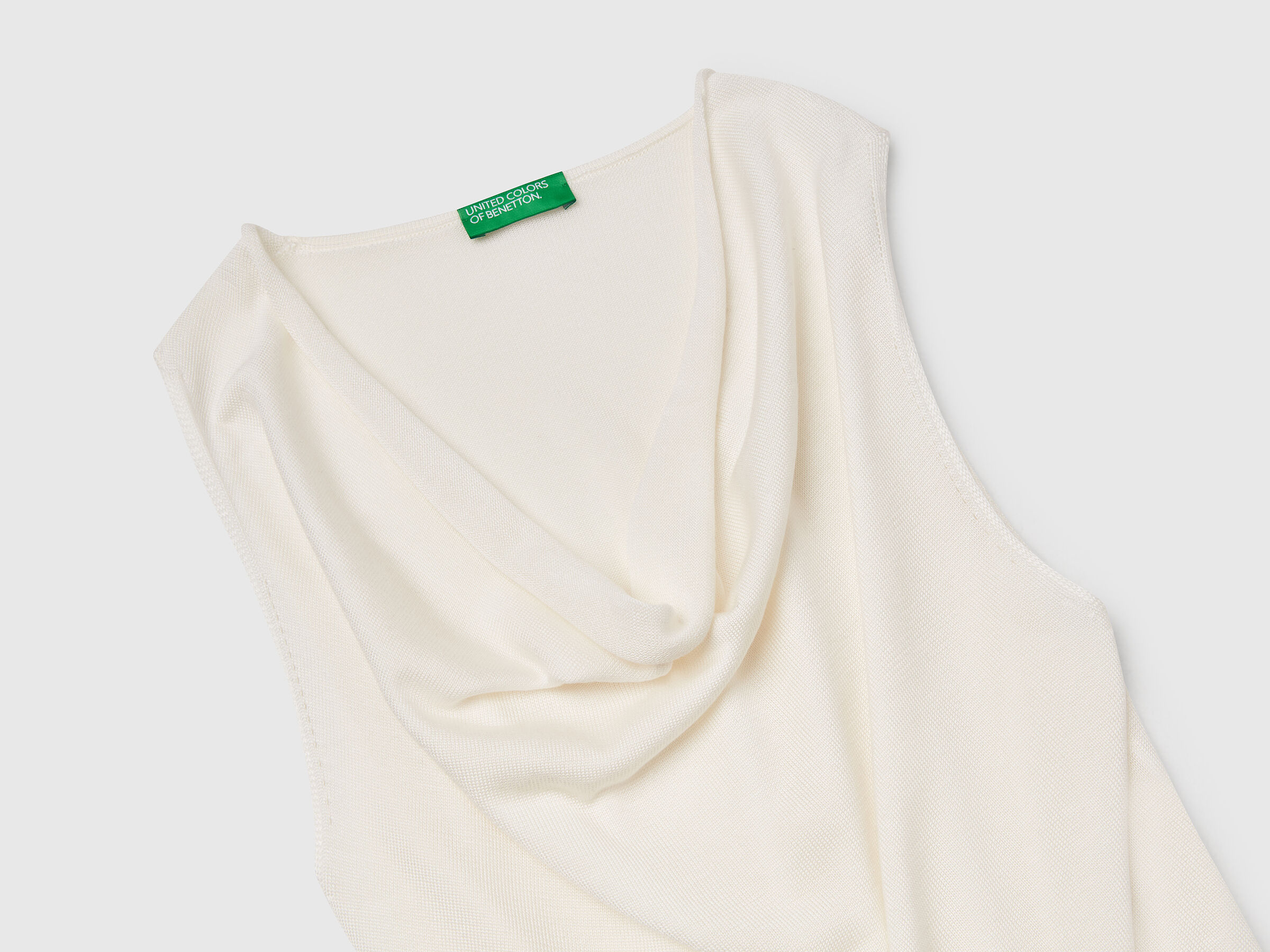 SLEEVELESS SWEATER Women image number 5