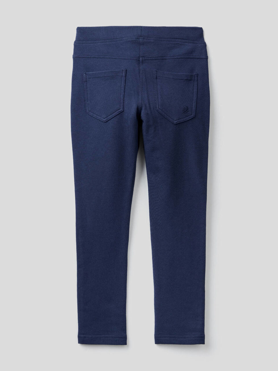 Stretch sweat fabric jeggings image number 2