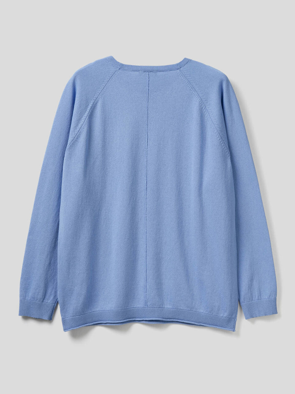 Cotton sweater with pocket image number 2