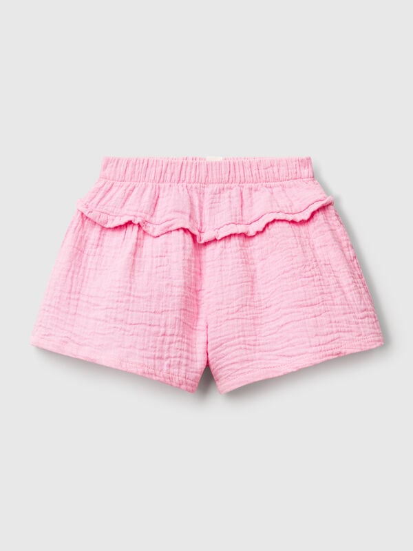 Culottes with rouches New Born (0-18 months)